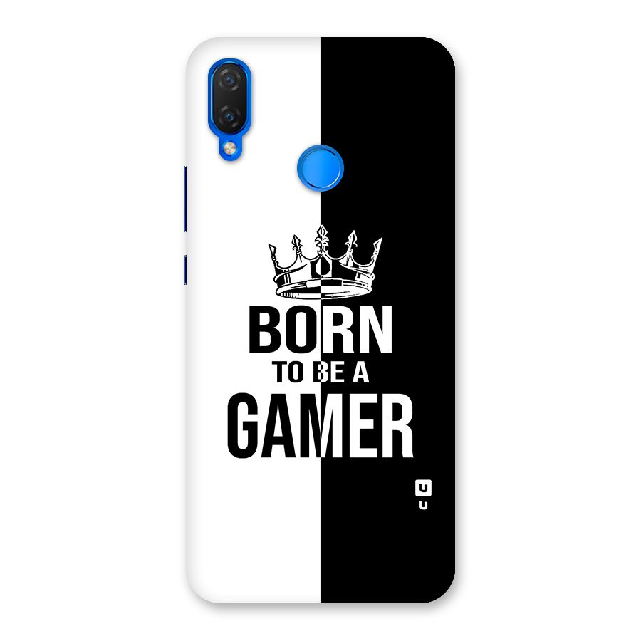 Born To Be Gamer Back Case for Huawei P Smart+