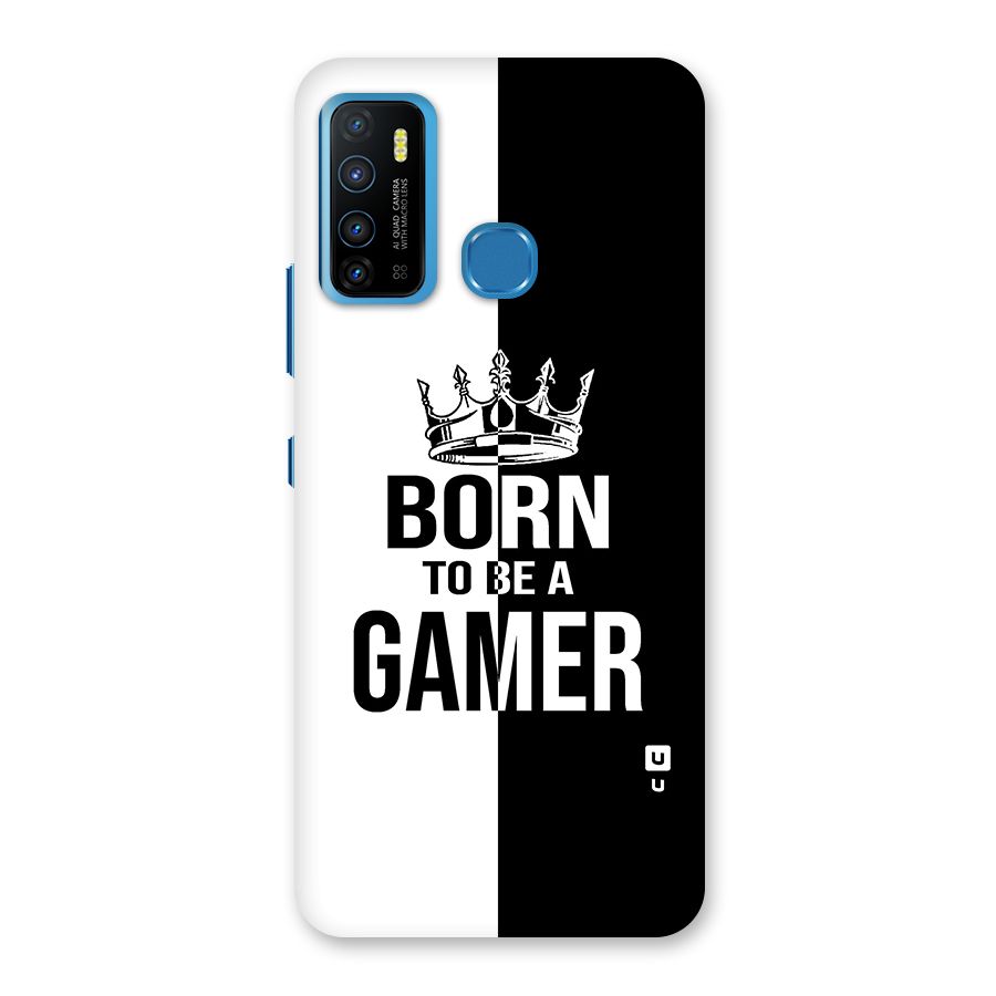 Born To Be Gamer Back Case for Infinix Hot 9