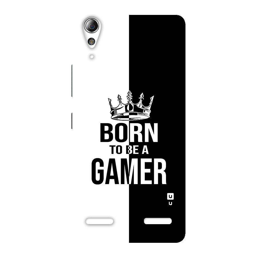 Born To Be Gamer Back Case for Lenovo A6000 Plus