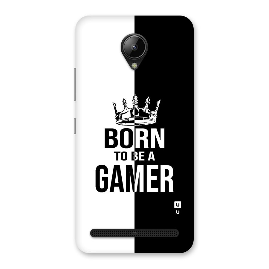 Born To Be Gamer Back Case for Lenovo C2