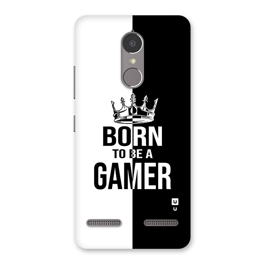 Born To Be Gamer Back Case for Lenovo K6