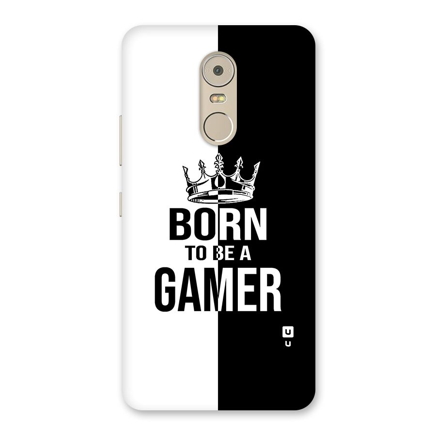Born To Be Gamer Back Case for Lenovo K6 Note