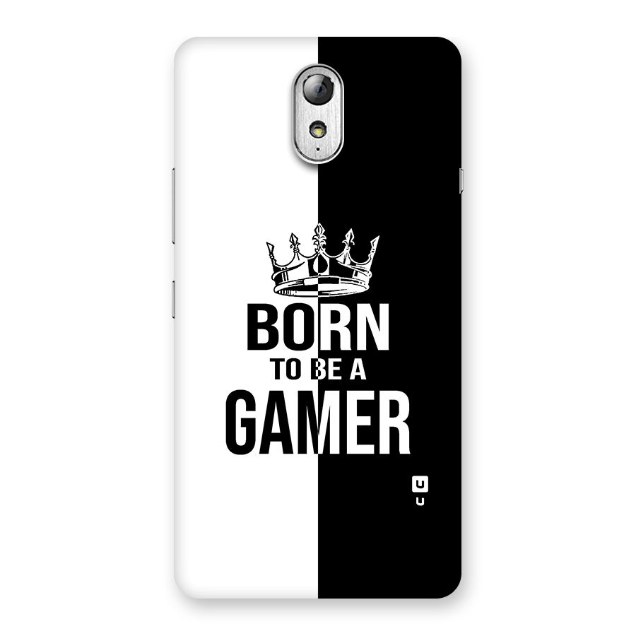Born To Be Gamer Back Case for Lenovo Vibe P1M