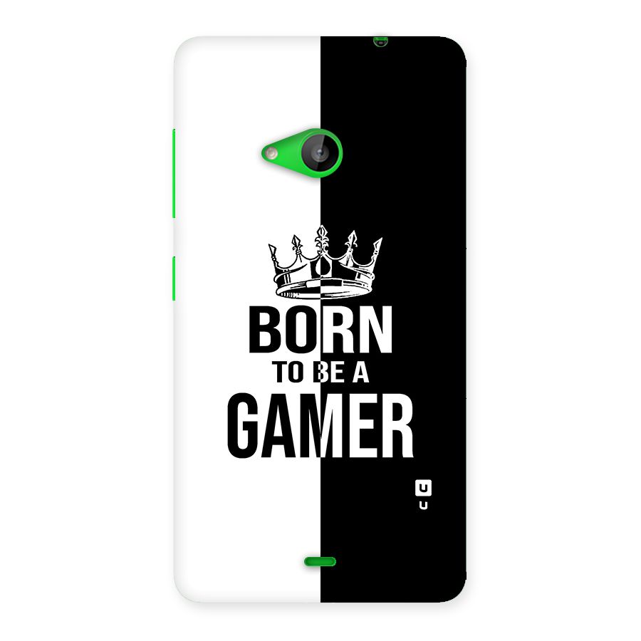 Born To Be Gamer Back Case for Lumia 535