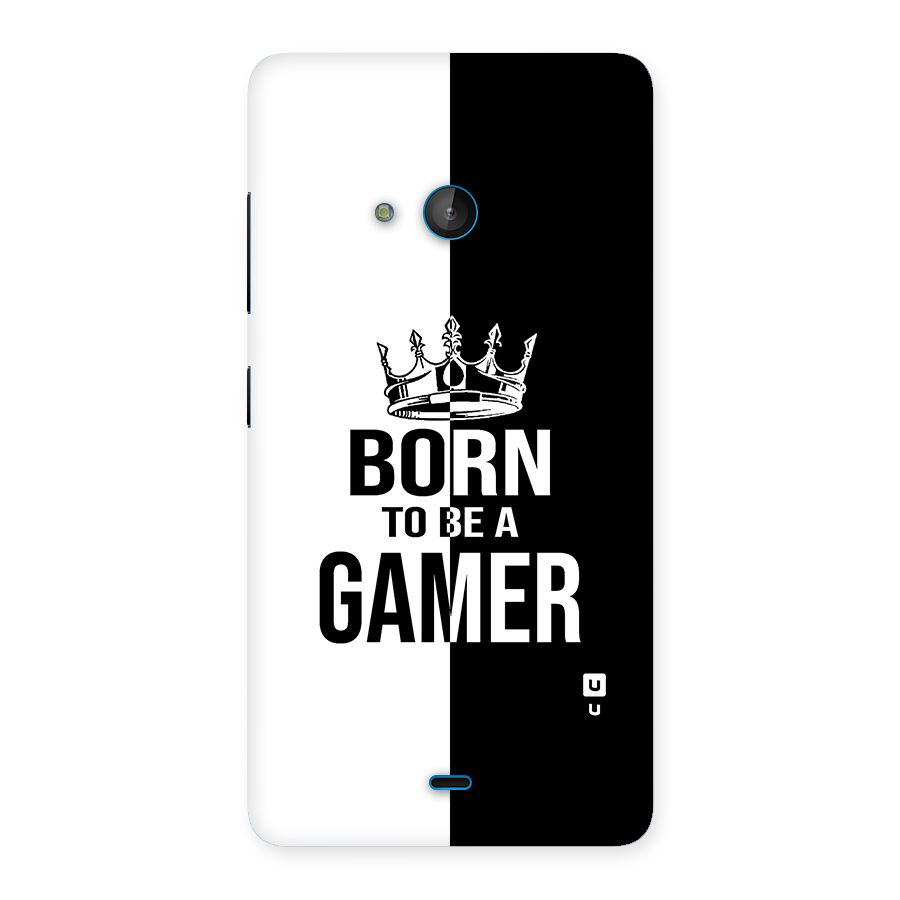 Born To Be Gamer Back Case for Lumia 540