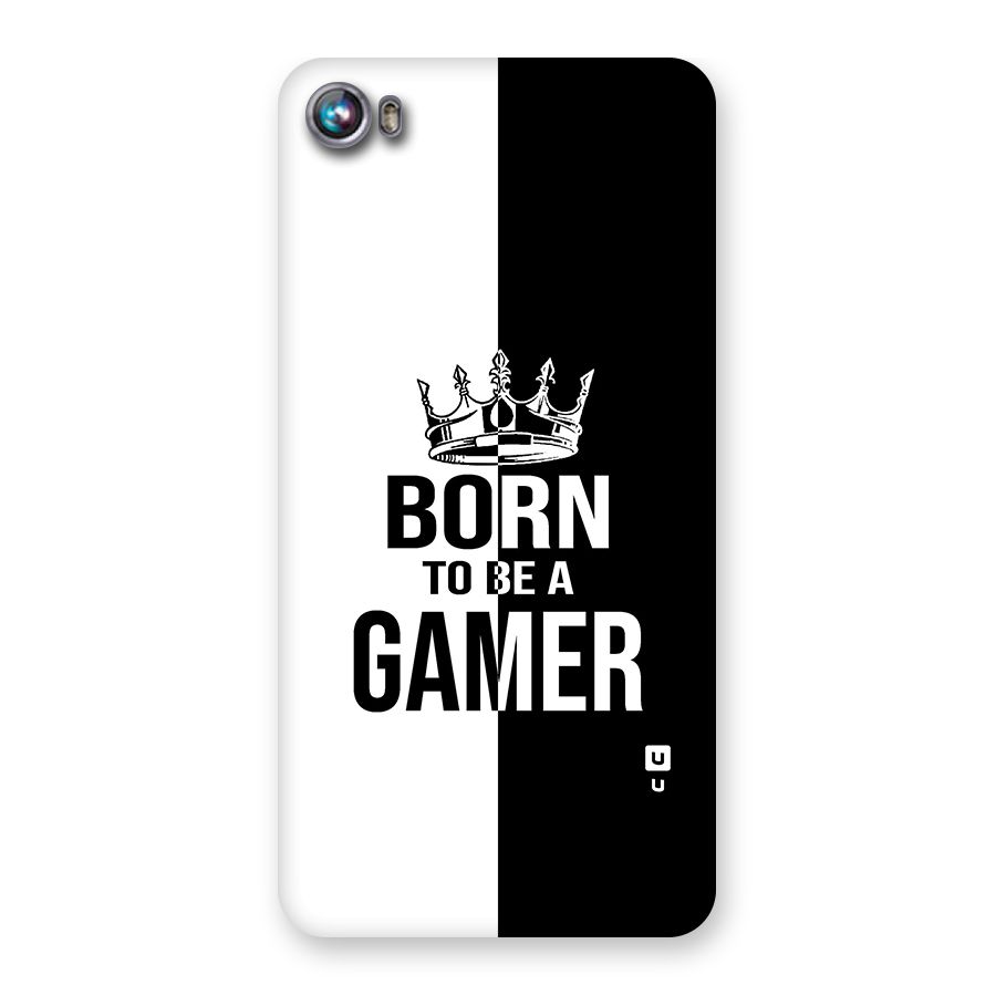 Born To Be Gamer Back Case for Micromax Canvas Fire 4 A107