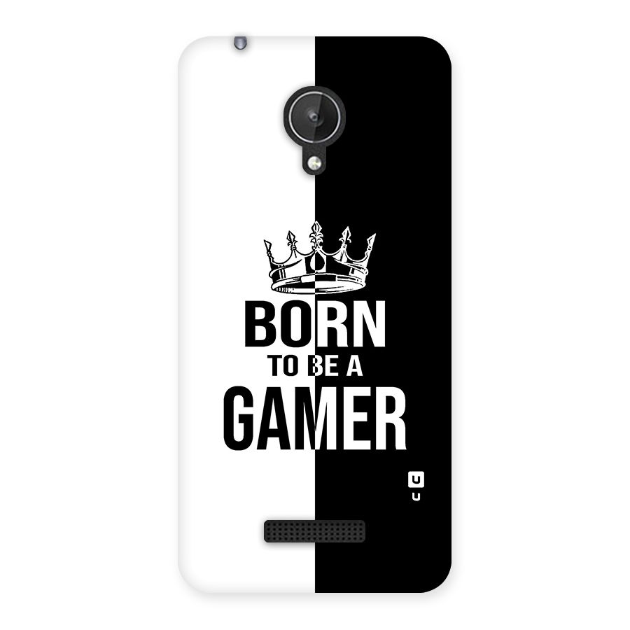 Born To Be Gamer Back Case for Micromax Canvas Spark Q380
