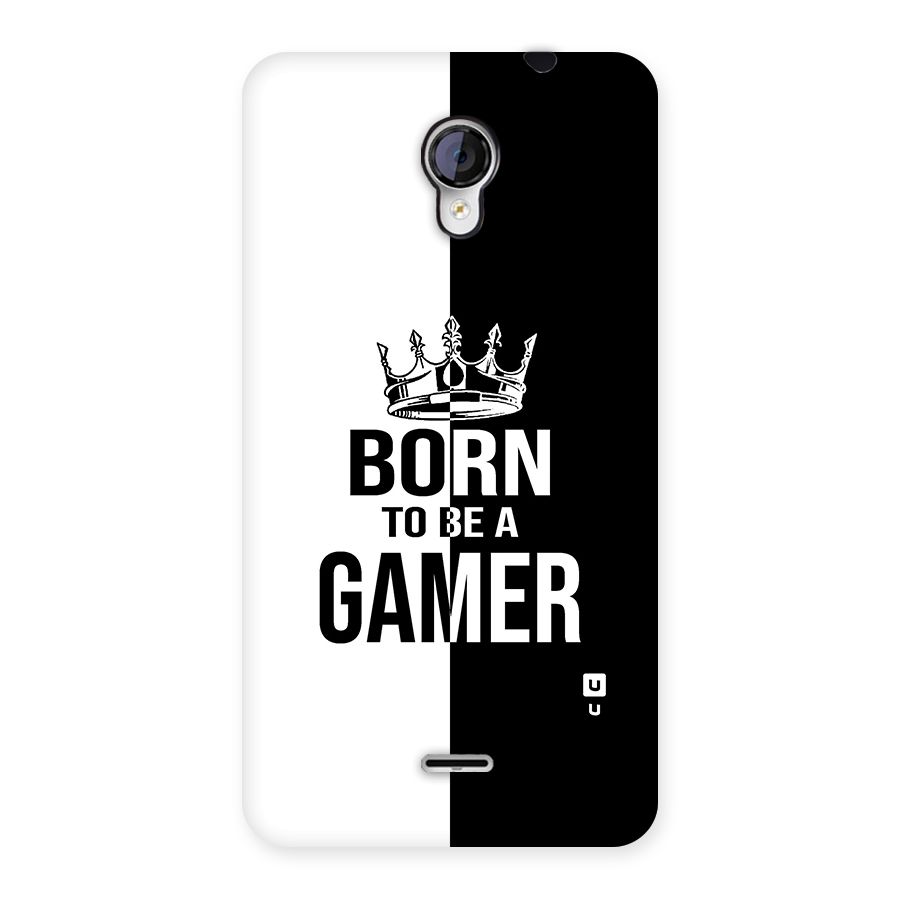 Born To Be Gamer Back Case for Micromax Unite 2 A106