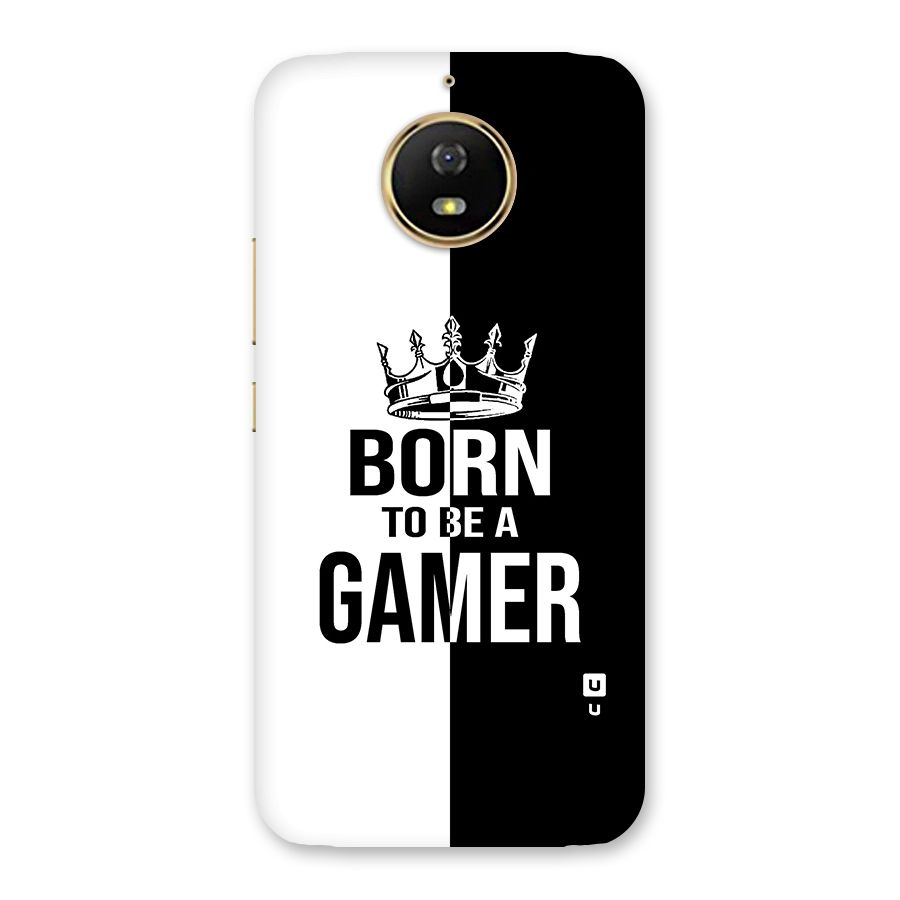 Born To Be Gamer Back Case for Moto G5s