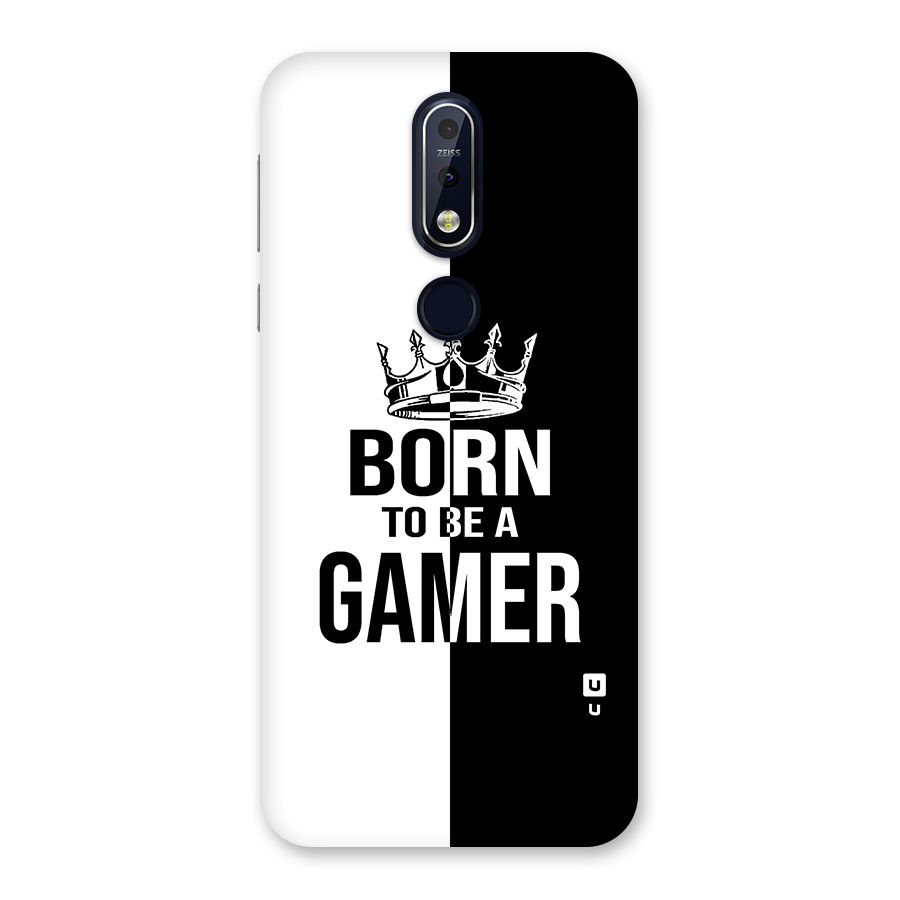 Born To Be Gamer Back Case for Nokia 7.1