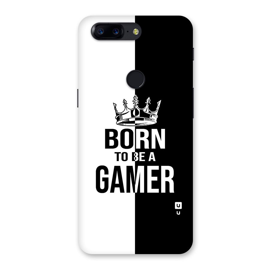 Born To Be Gamer Back Case for OnePlus 5T