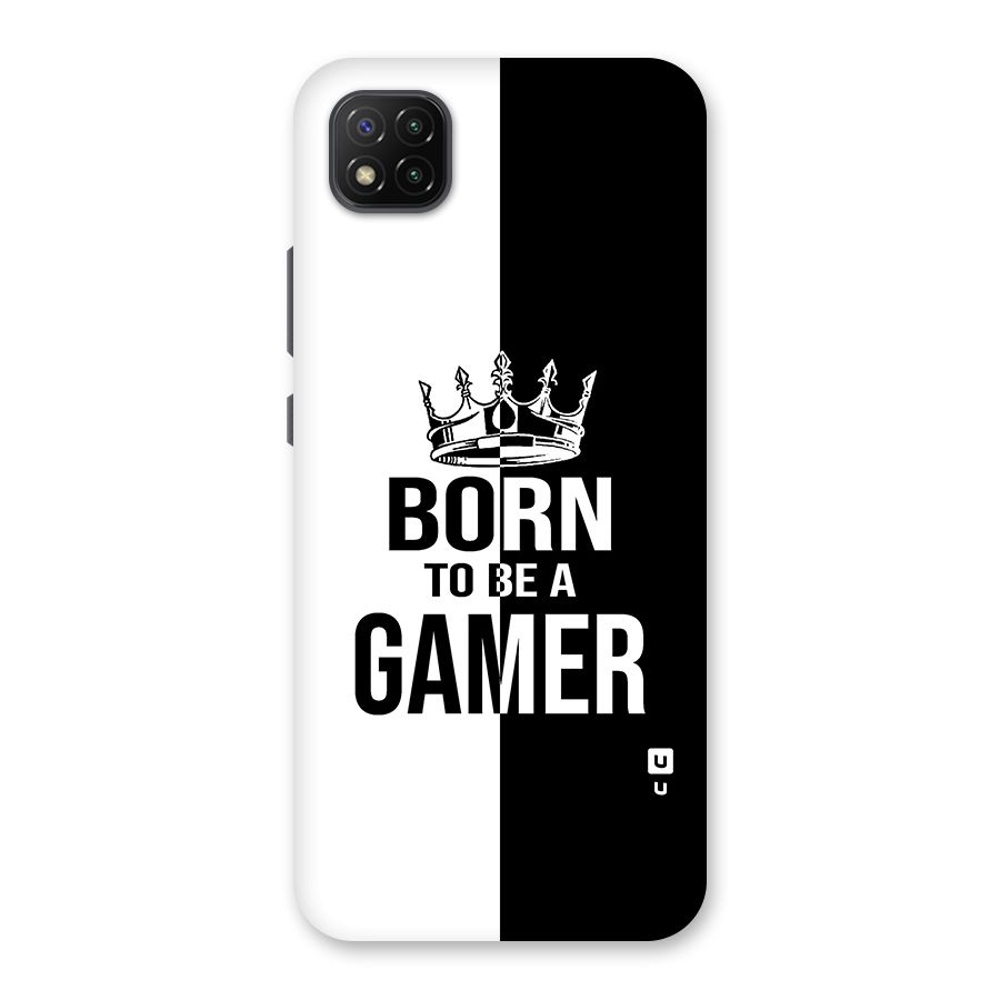 Born To Be Gamer Back Case for Poco C3