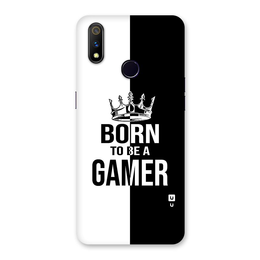 Born To Be Gamer Back Case for Realme 3 Pro