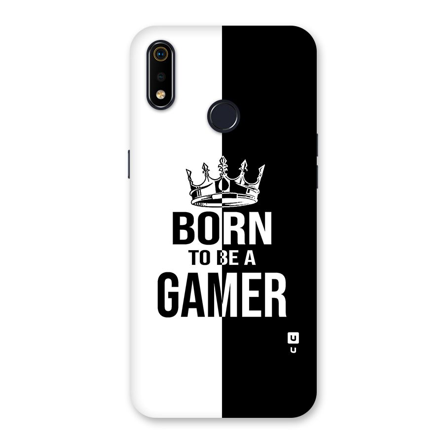 Born To Be Gamer Back Case for Realme 3i