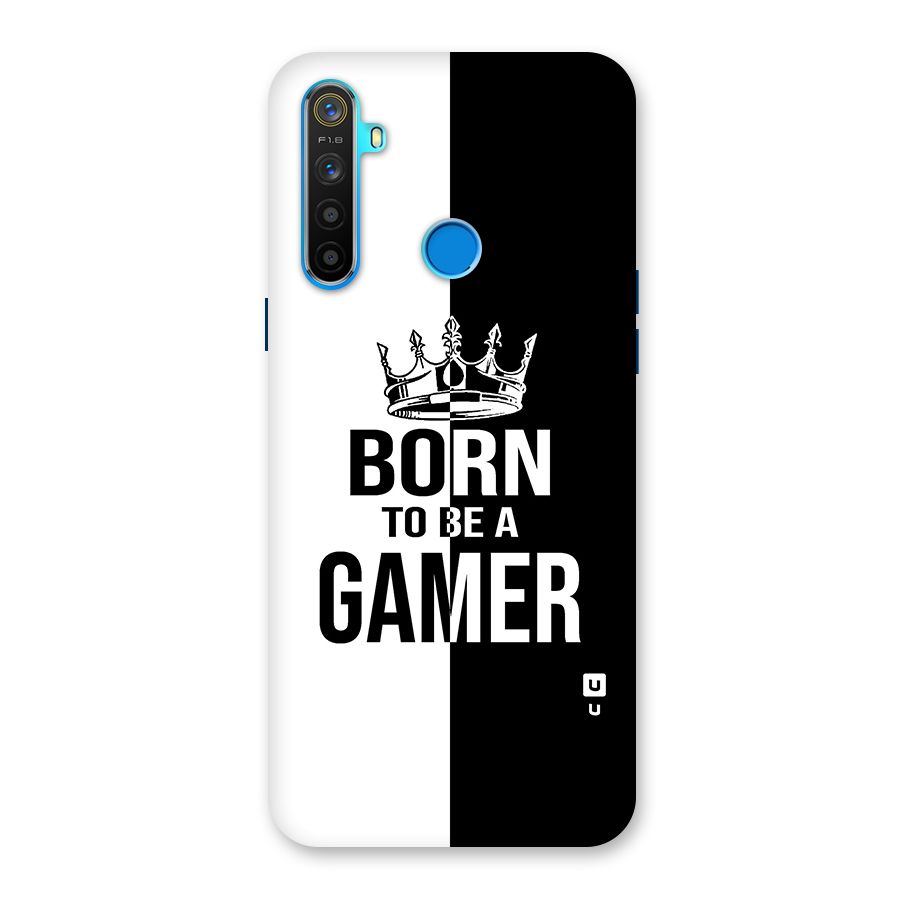 Born To Be Gamer Back Case for Realme 5s