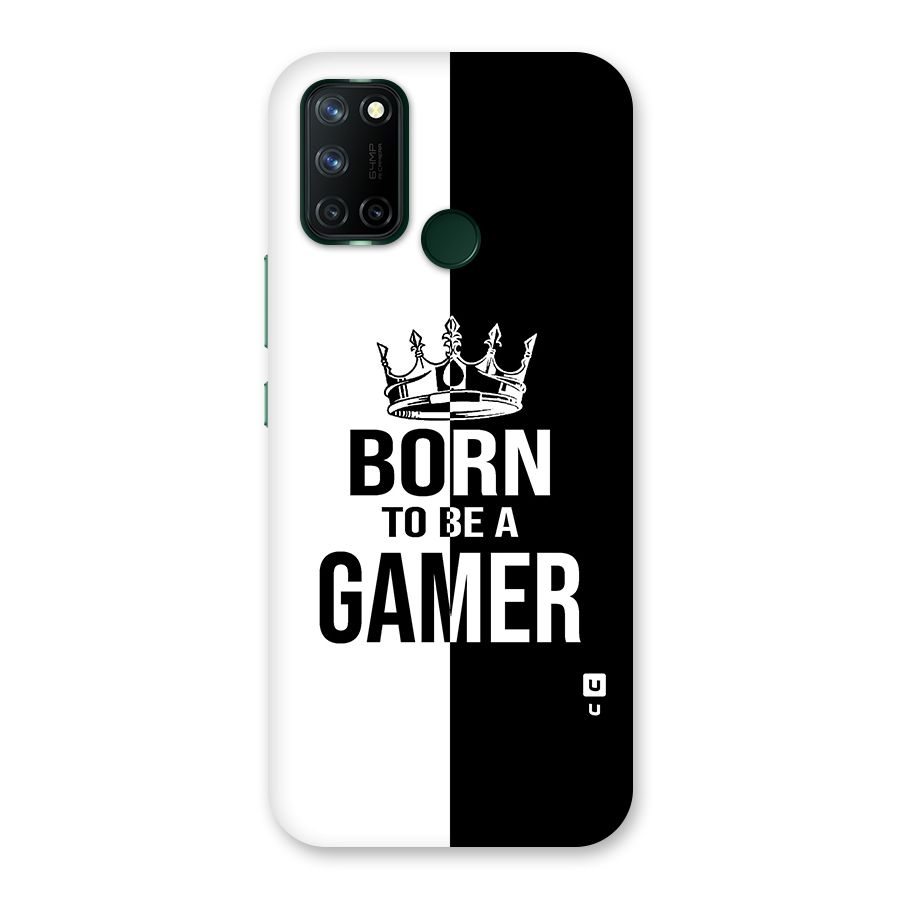 Born To Be Gamer Back Case for Realme 7i
