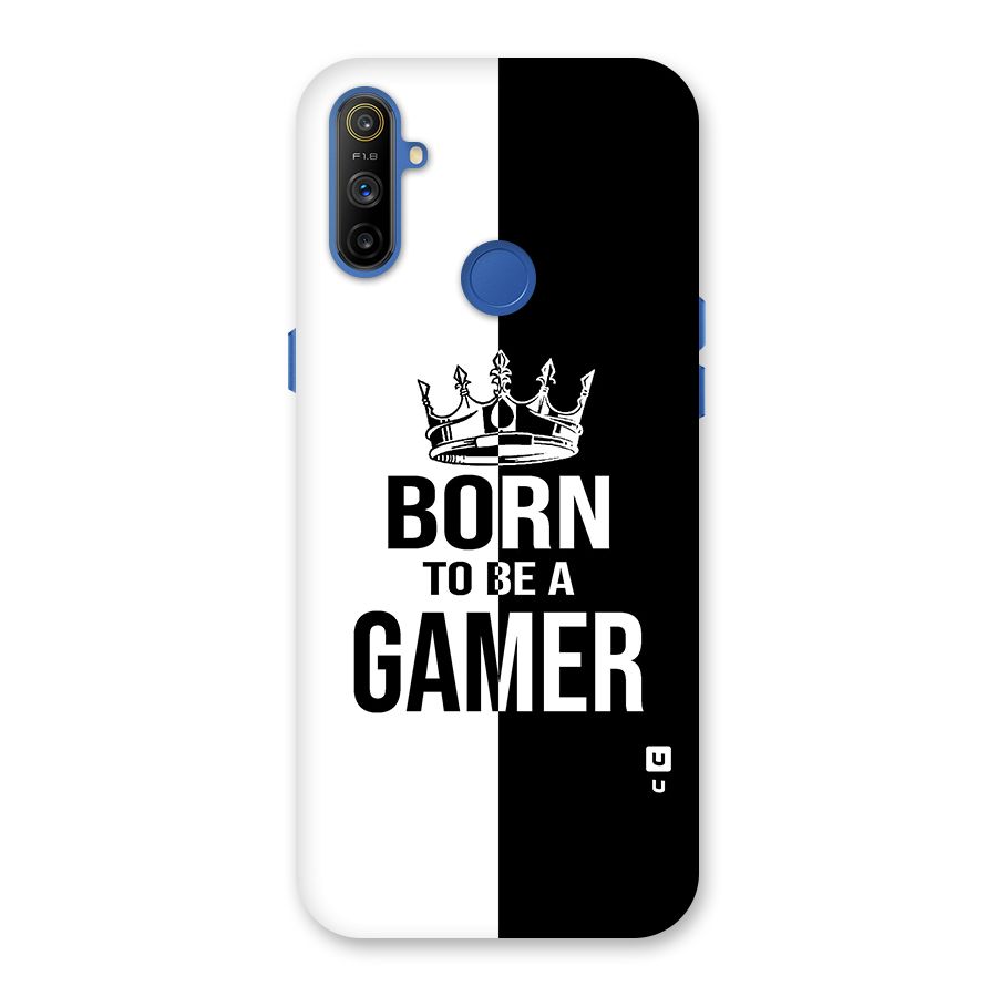 Born To Be Gamer Back Case for Realme Narzo 10A