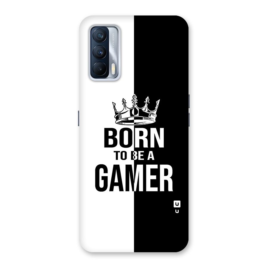 Born To Be Gamer Glass Back Case for Realme X7