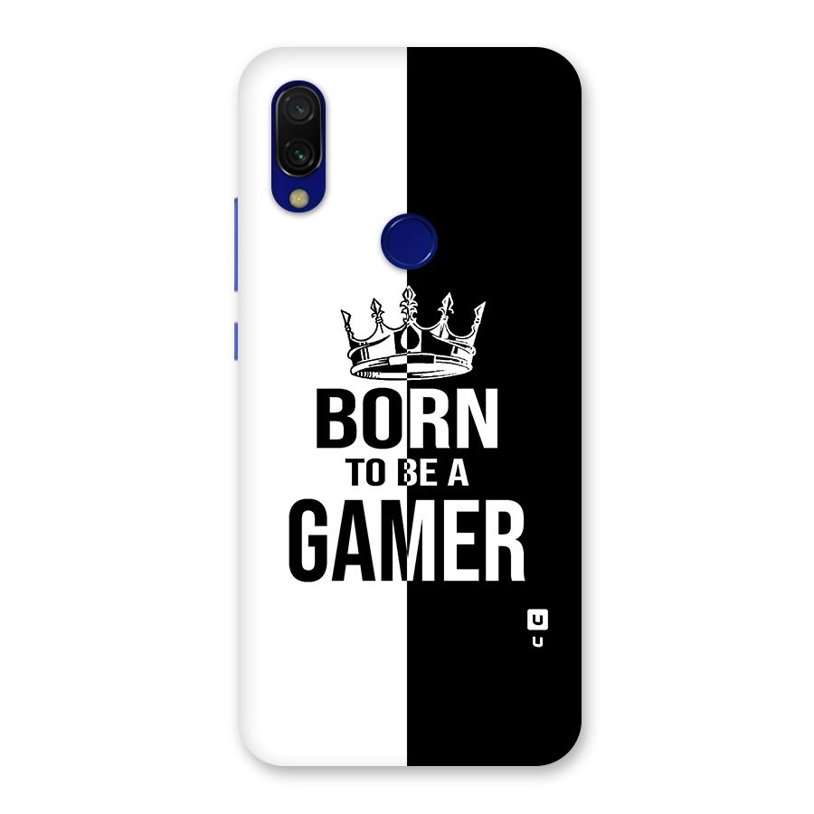 Born To Be Gamer Back Case for Redmi 7
