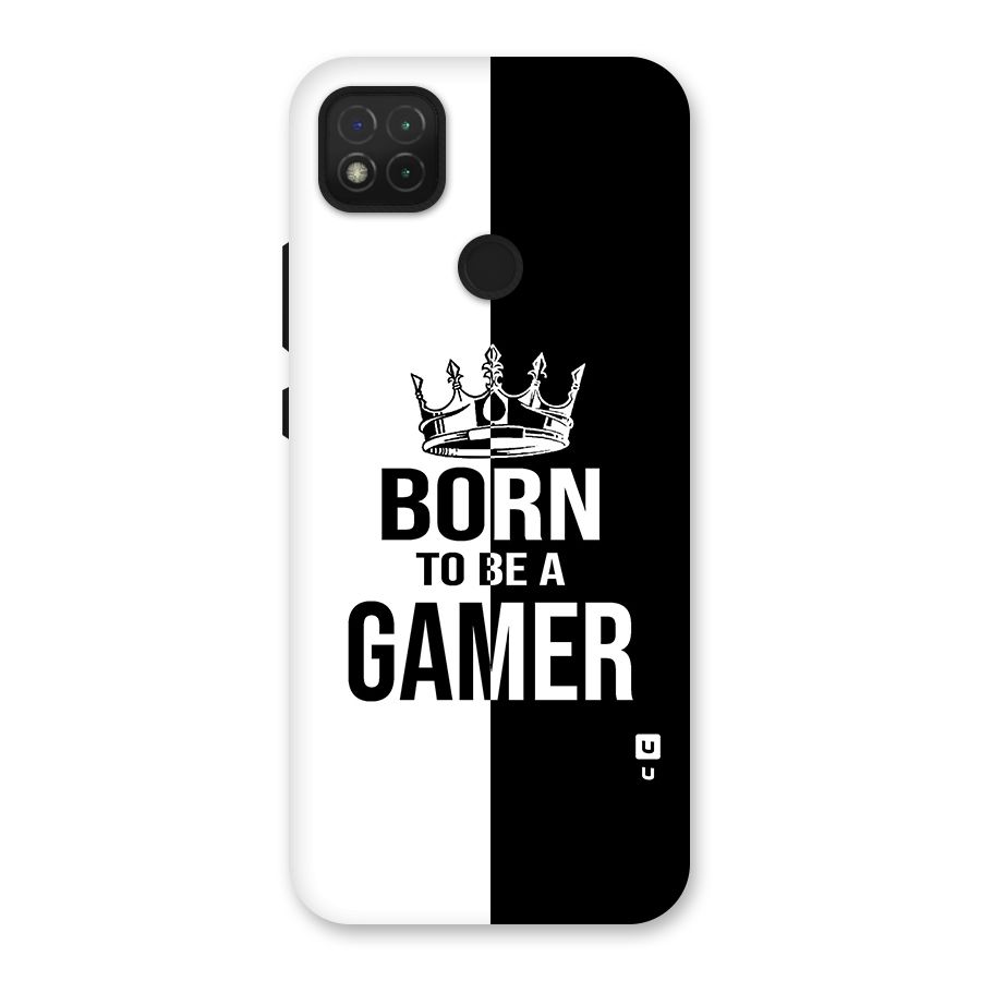 Born To Be Gamer Back Case for Redmi 9