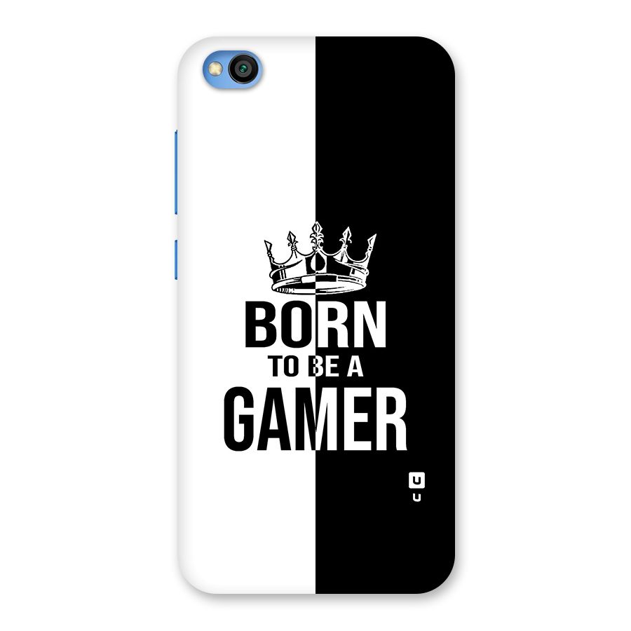 Born To Be Gamer Back Case for Redmi Go
