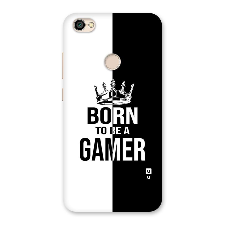 Born To Be Gamer Back Case for Redmi Y1 2017
