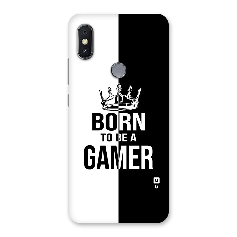 Born To Be Gamer Back Case for Redmi Y2