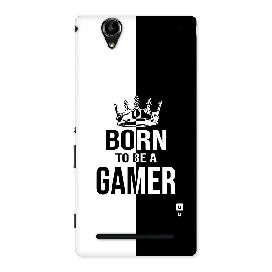 Born To Be Gamer Back Case for Sony Xperia T2