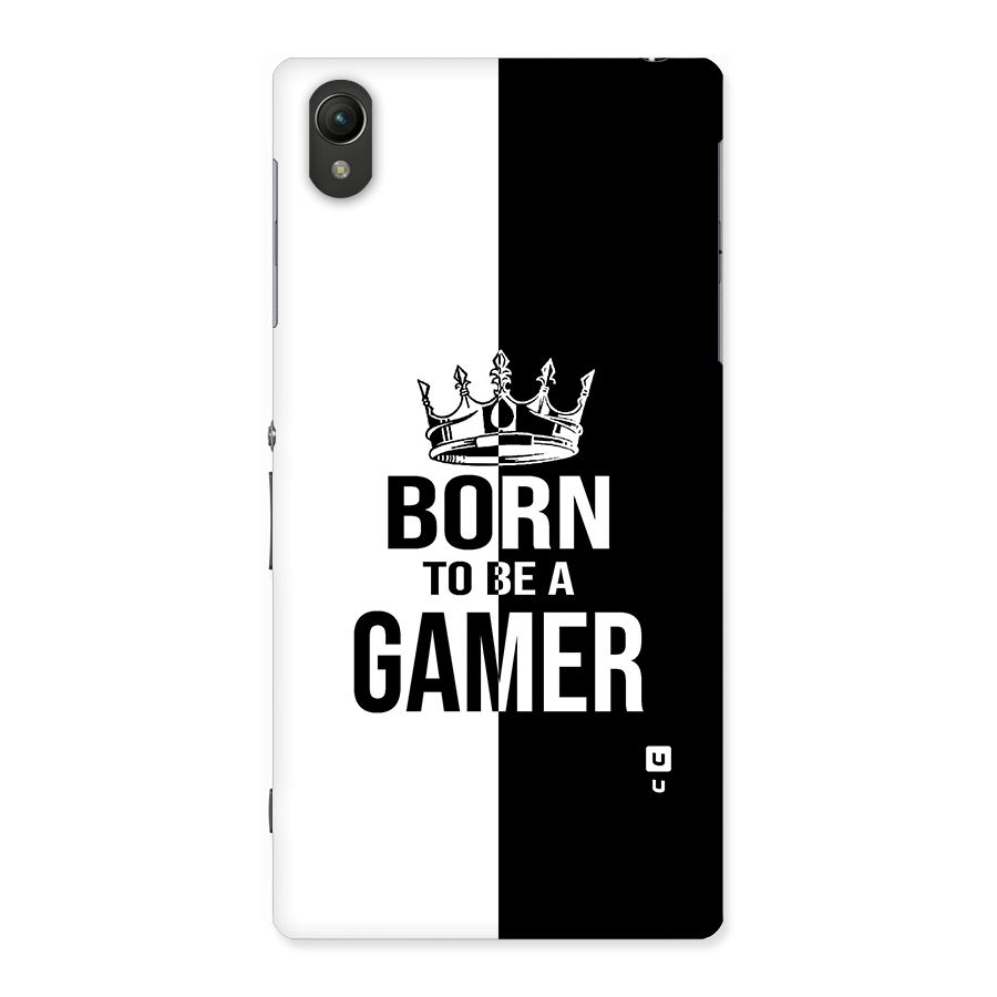 Born To Be Gamer Back Case for Sony Xperia Z1