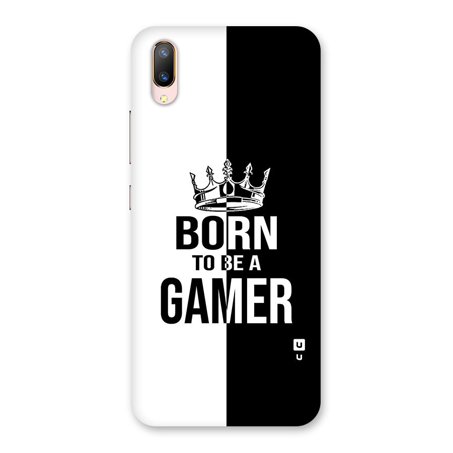 Born To Be Gamer Back Case for Vivo V11 Pro