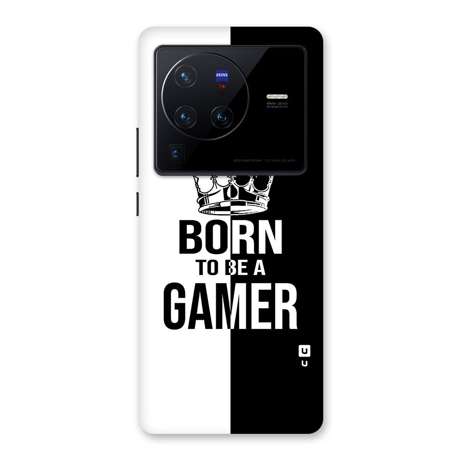 Born To Be Gamer Back Case for Vivo X80 Pro