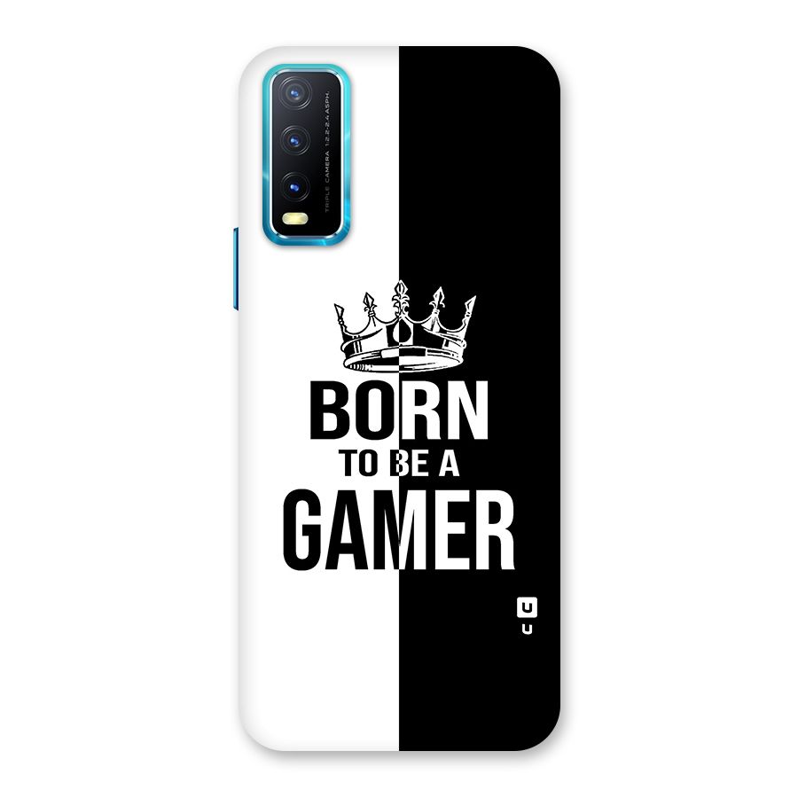 Born To Be Gamer Back Case for Vivo Y20G