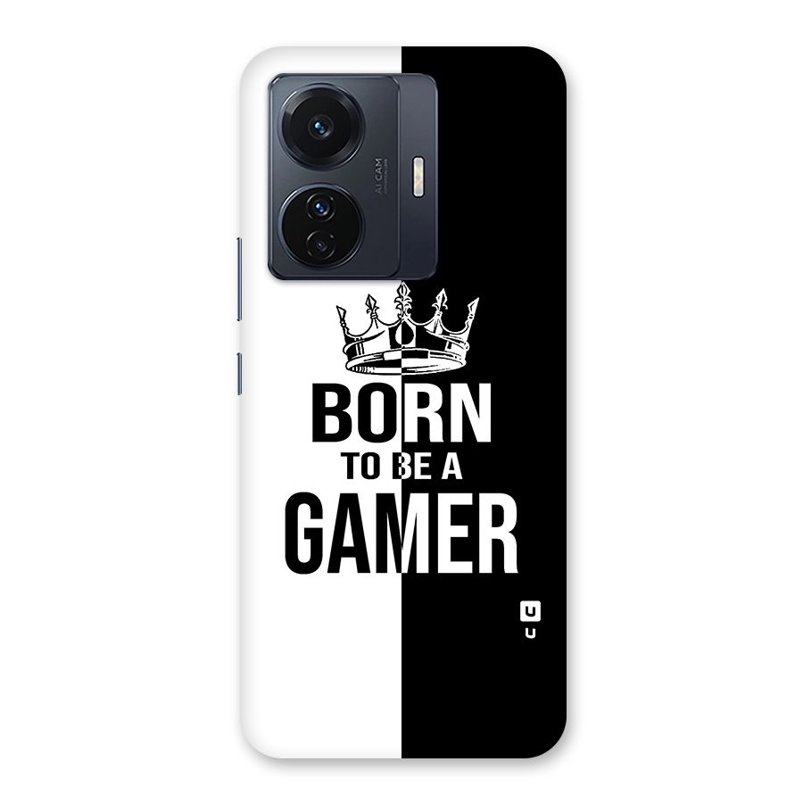 Born To Be Gamer Back Case for Vivo iQOO Z6 Pro