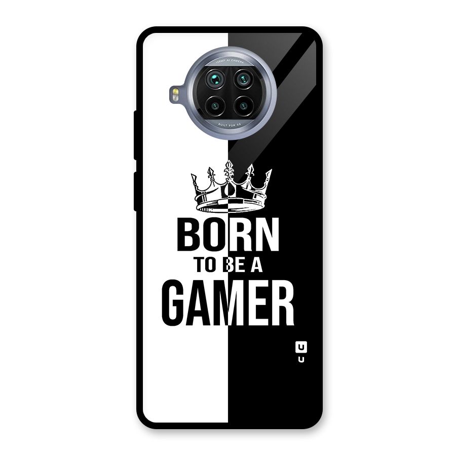 Born To Be Gamer Glass Back Case for Mi 10i