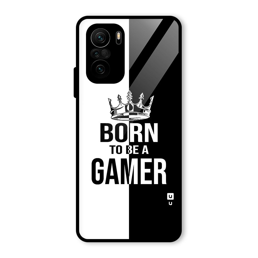 Born To Be Gamer Glass Back Case for Mi 11X Pro