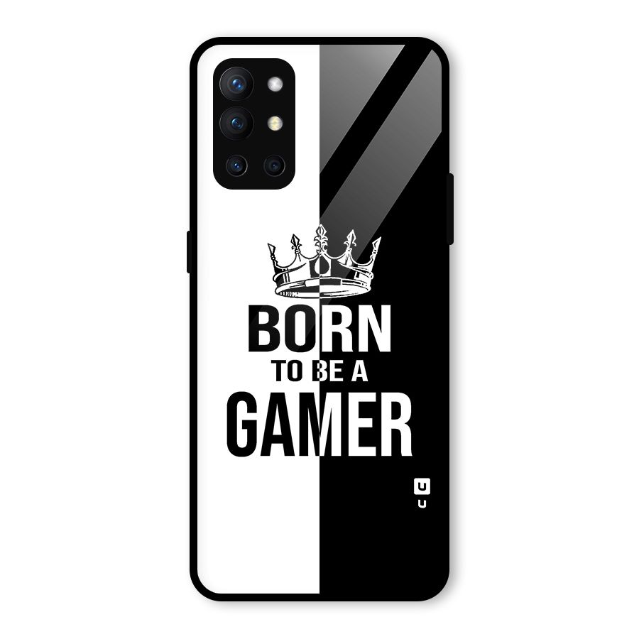 Born To Be Gamer Glass Back Case for OnePlus 9R