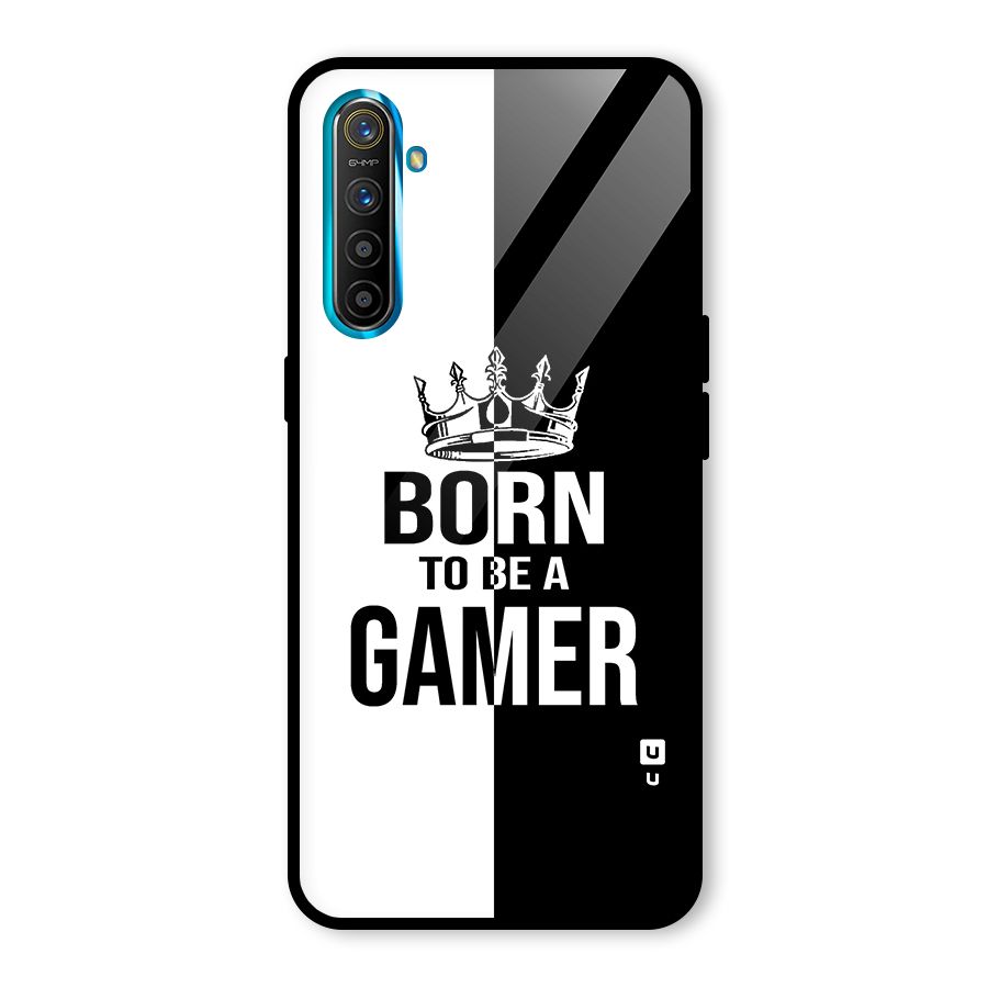 Born To Be Gamer Glass Back Case for Realme X2