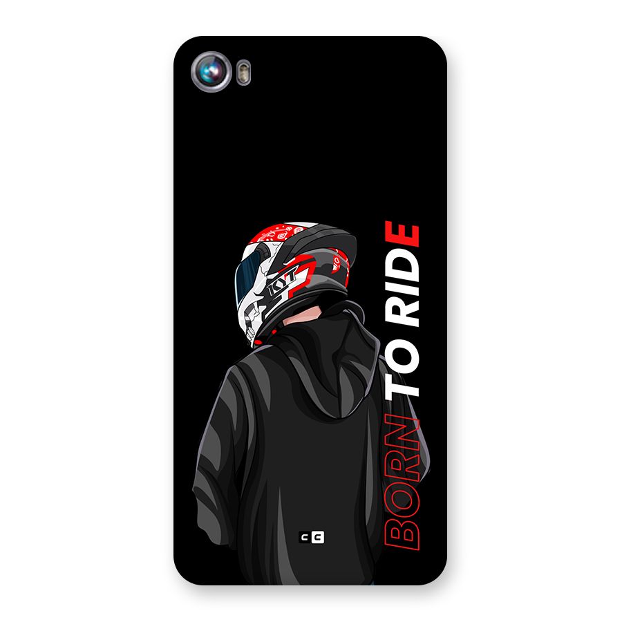 Born To Ride Back Case for Canvas Fire 4 (A107)