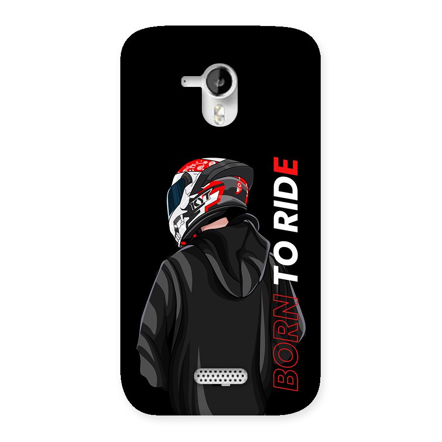 Born To Ride Back Case for Canvas HD A116