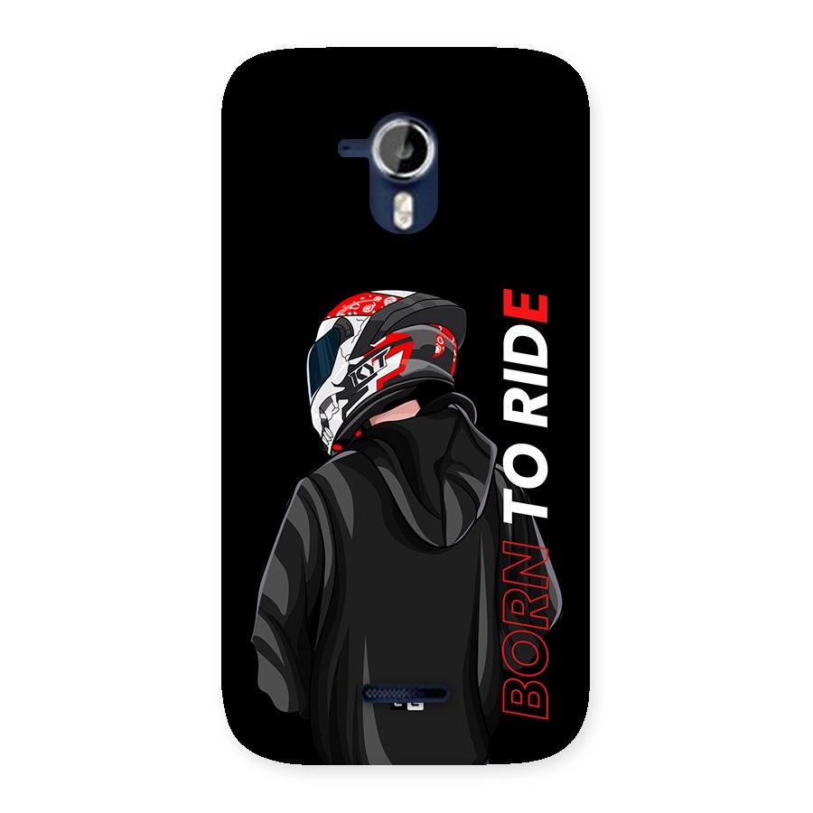 Born To Ride Back Case for Canvas Magnus A117