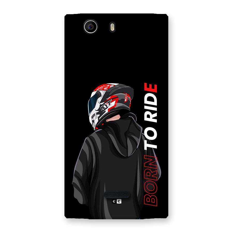 Born To Ride Back Case for Canvas Nitro 2 E311