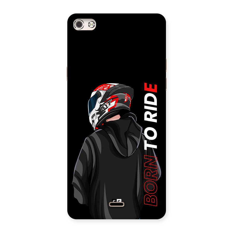 Born To Ride Back Case for Canvas Silver 5