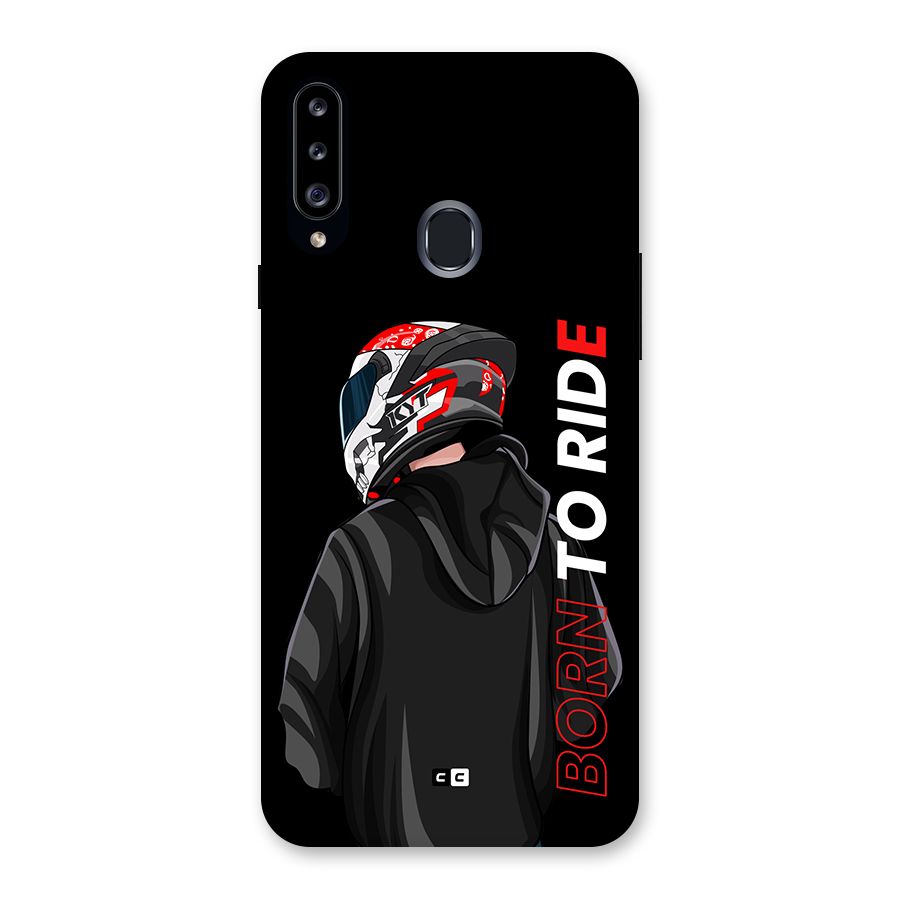 Born To Ride Back Case for Galaxy A20s
