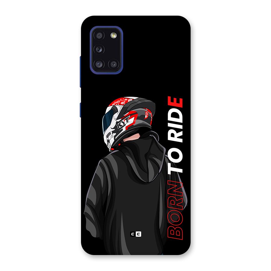 Born To Ride Back Case for Galaxy A31