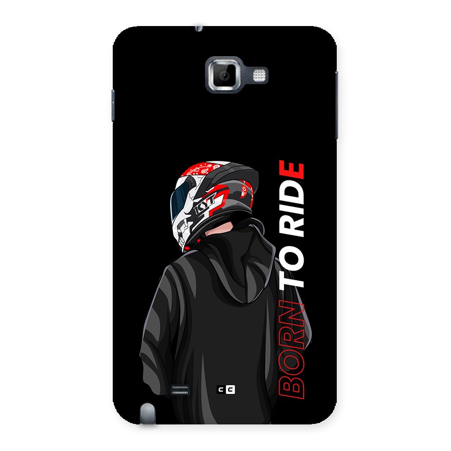 Born To Ride Back Case for Galaxy Note