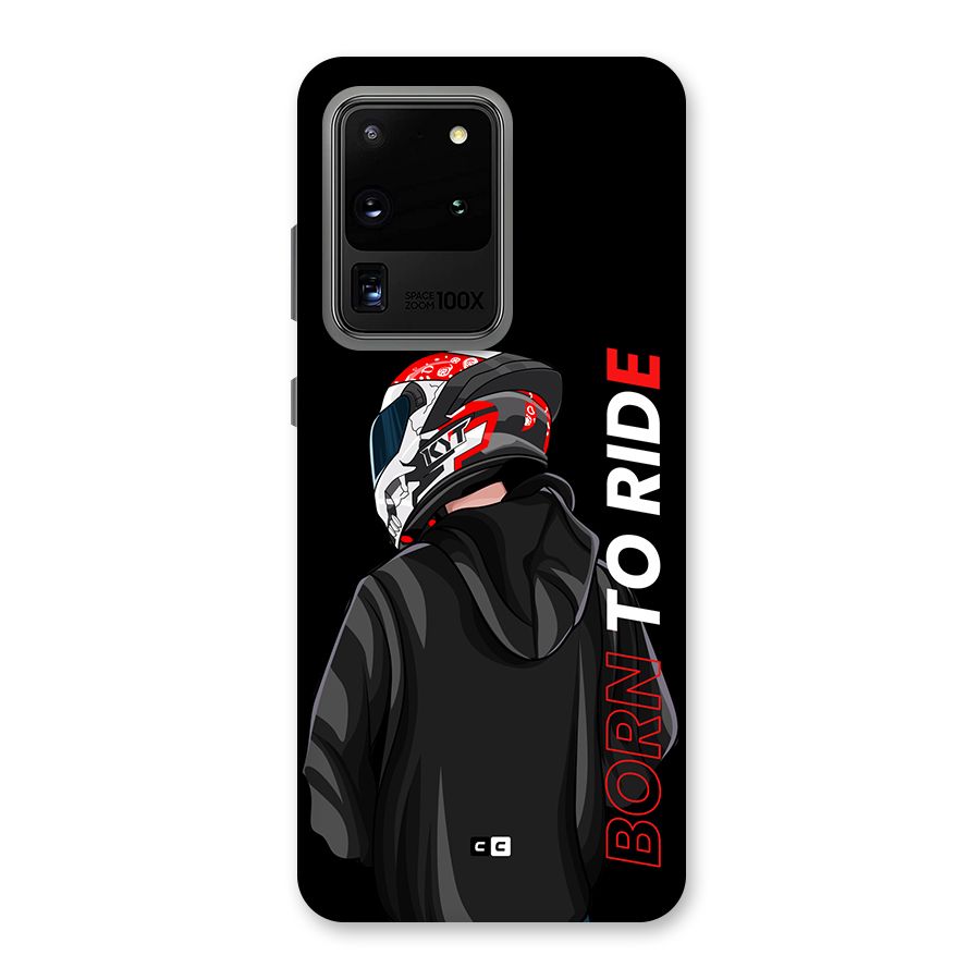 Born To Ride Back Case for Galaxy S20 Ultra