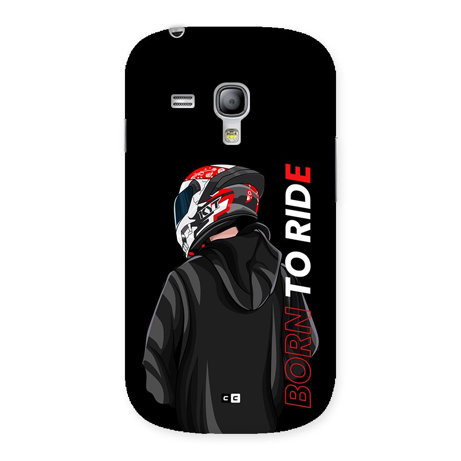 Born To Ride Back Case for Galaxy S3 Mini