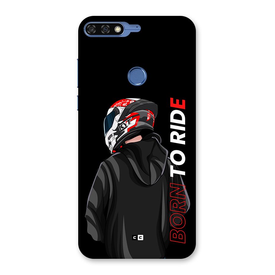 Born To Ride Back Case for Honor 7C