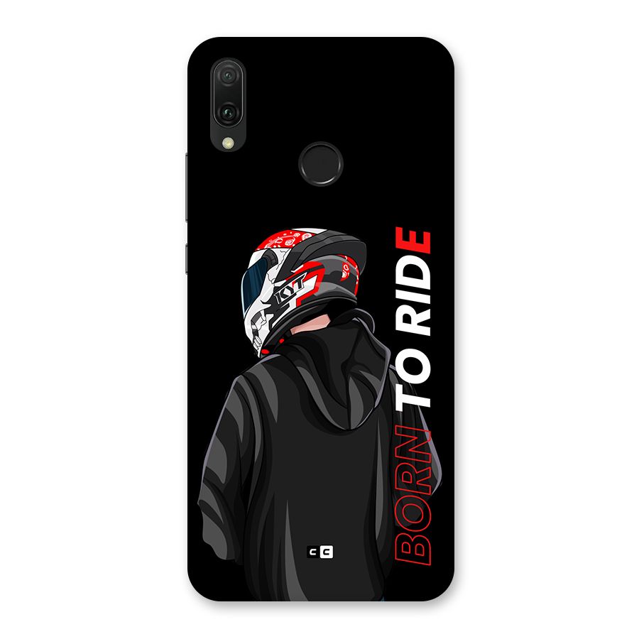 Born To Ride Back Case for Huawei Y9 (2019)