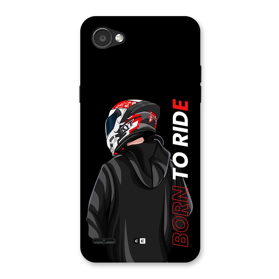 Born To Ride Back Case for LG Q6
